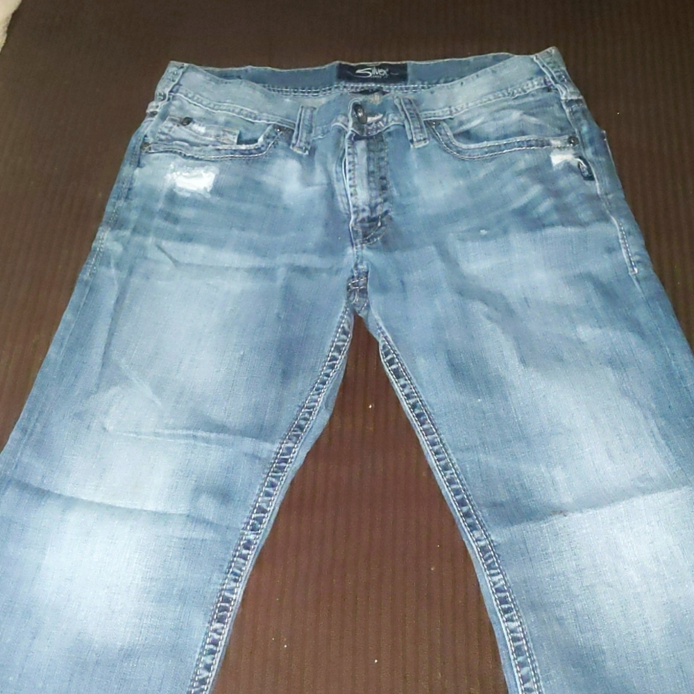 Men's Silver jeans